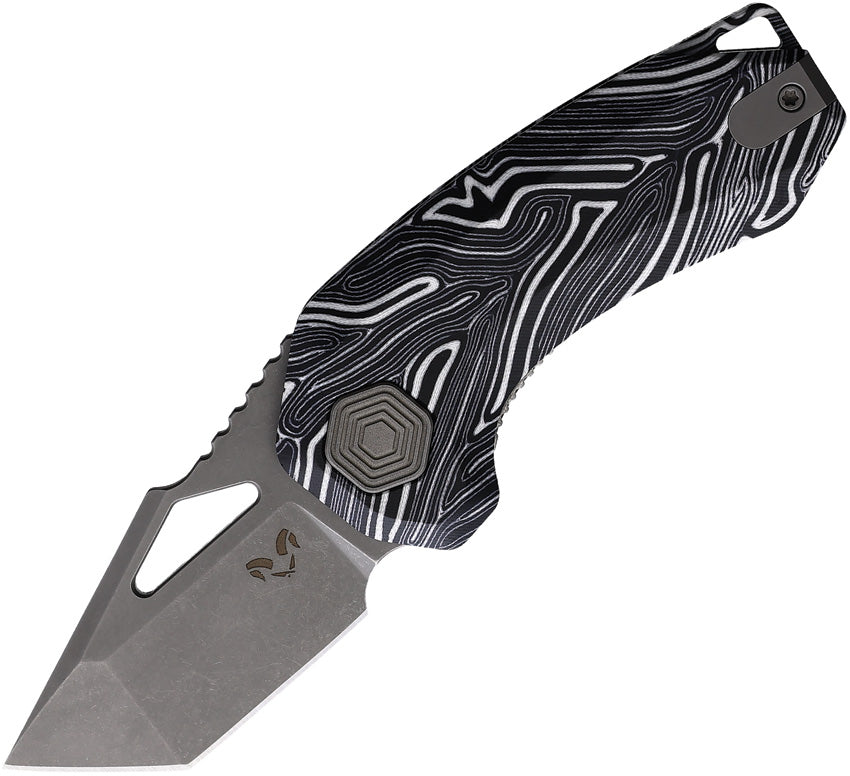 Oni Linerlock Blk/White G10 - DMN014BKWT