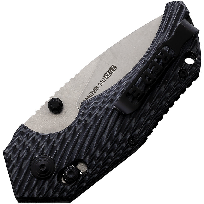 Red E Cross Bar Gray - WLMRE21SGR