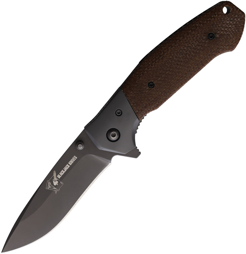 Linerlock Brown Micarta - BCB157