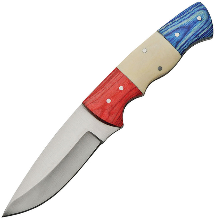 Fixed Blade Red White Blue - PA3383