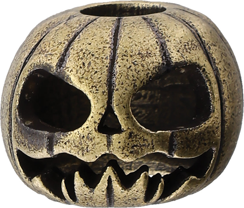 Pumpkin Skull Brass Bead - CT3007