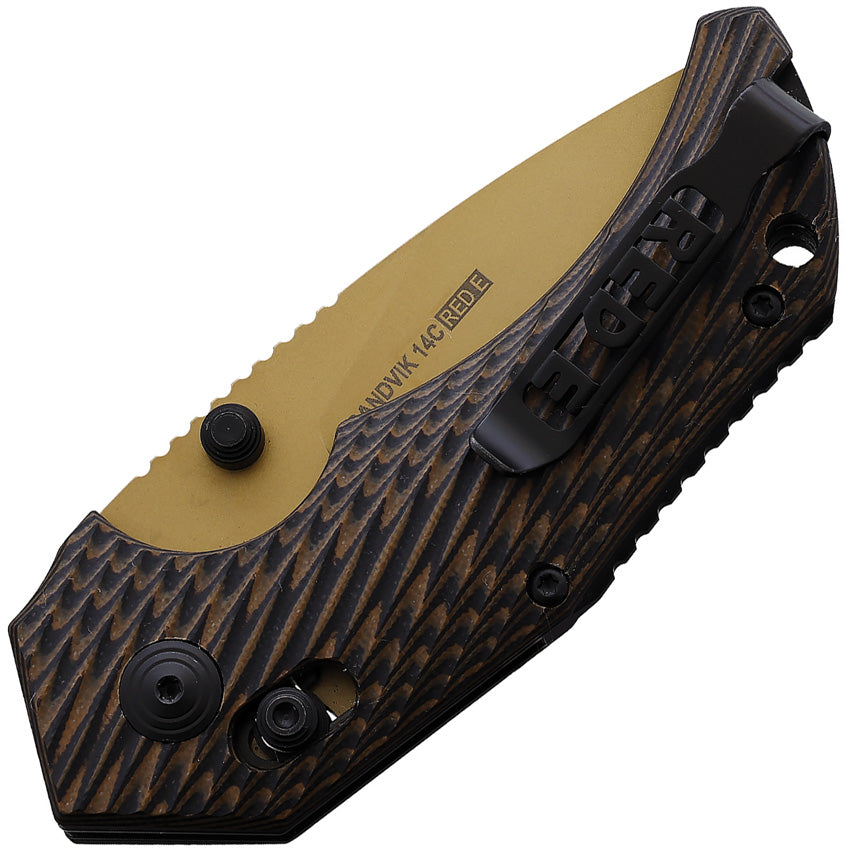 Red E Cross Bar Tan - WLMRE21TTA