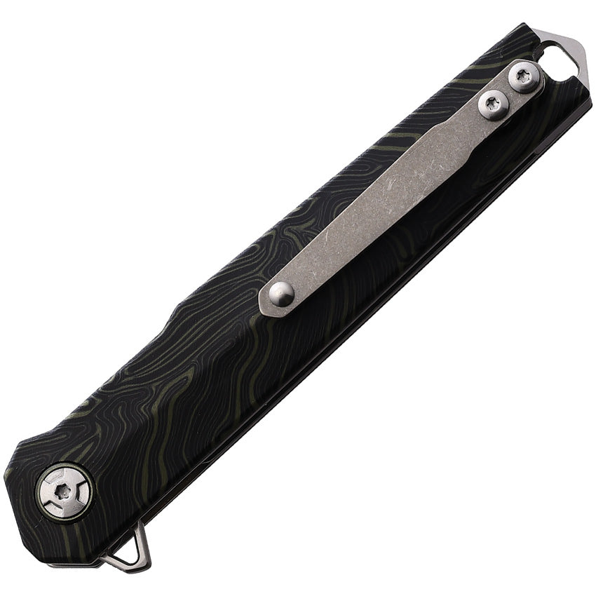 Linerlock Tanto Black/Green - RRR027