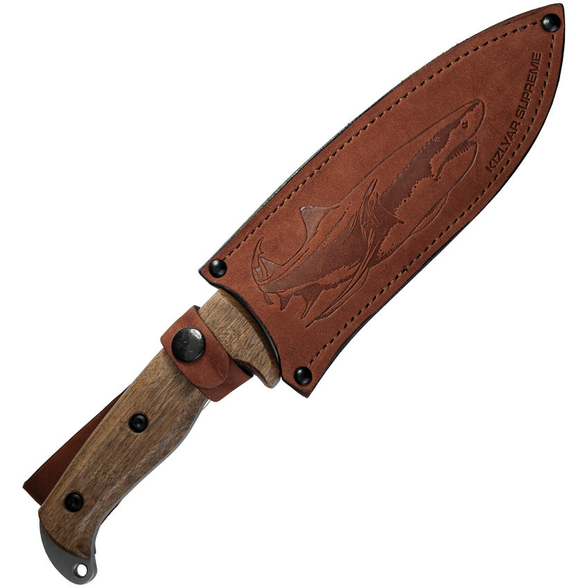 Shark Fixed Blade PGK Walnut - KK0101