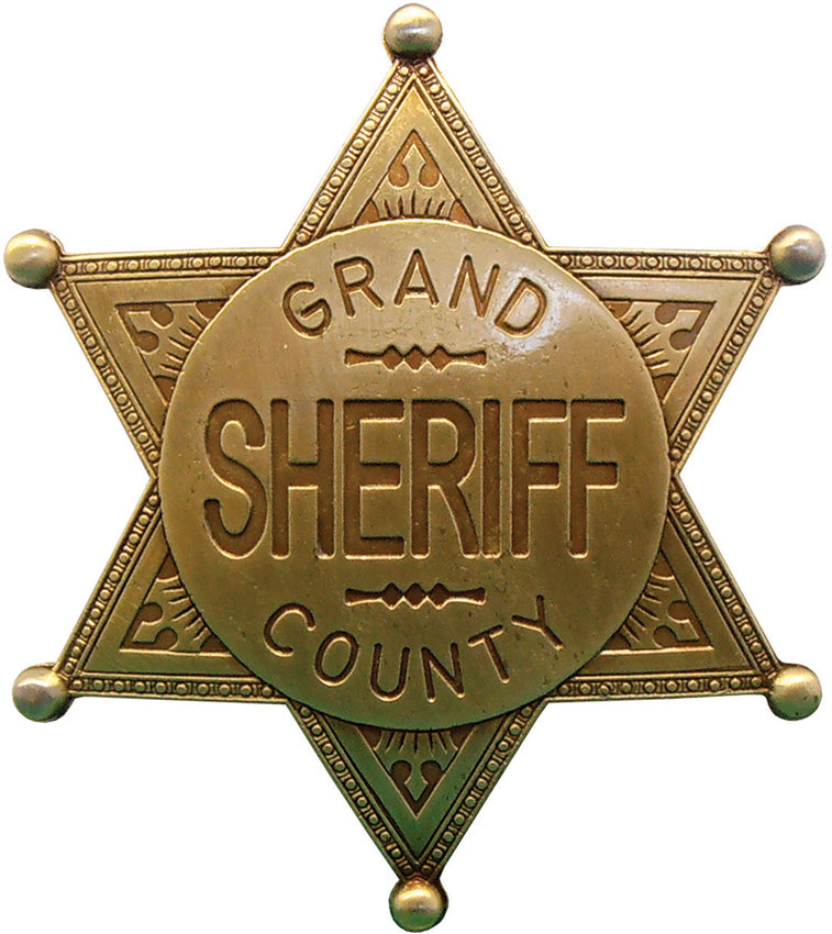 Grand County Sheriff Badge - DX113L