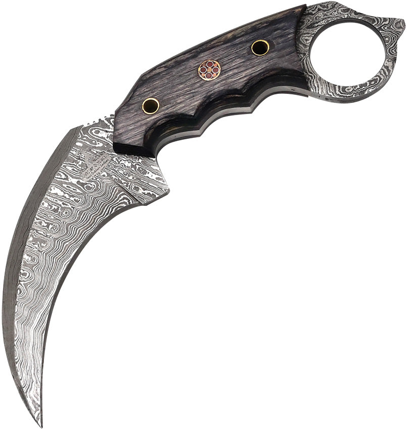 Damascus Karambit Black - FHKKMBT002