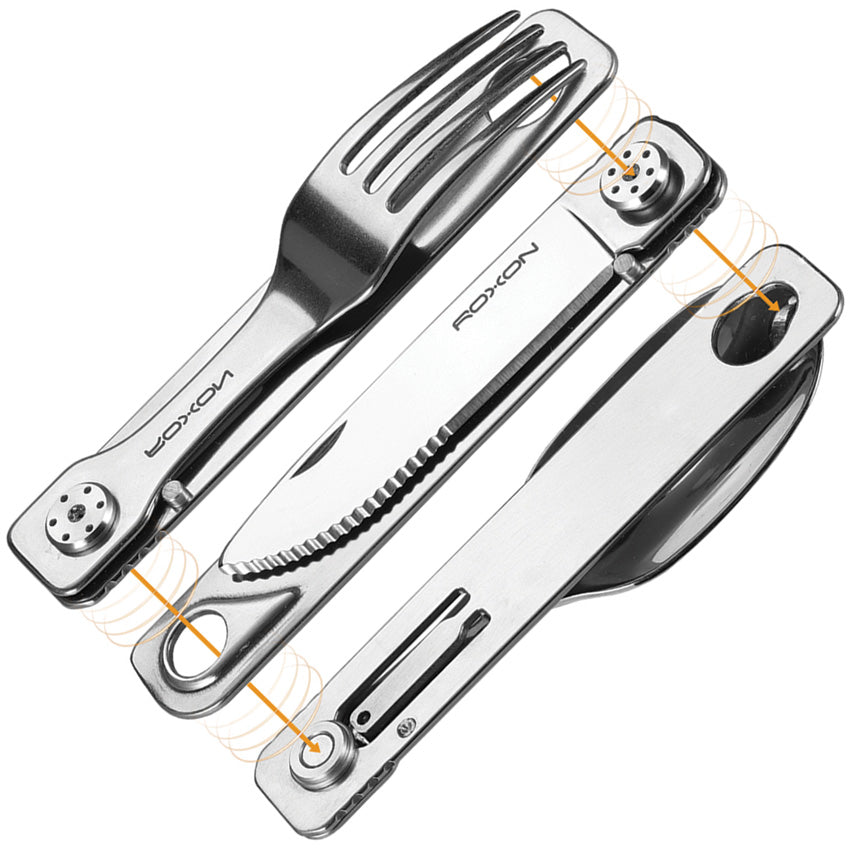 3 in 1 Camping Utensil Set - RXC1