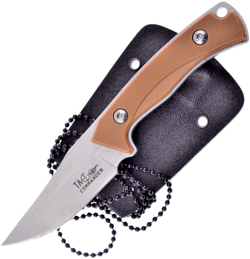 Fixed Blade Brown G10 - FTC03BRG10