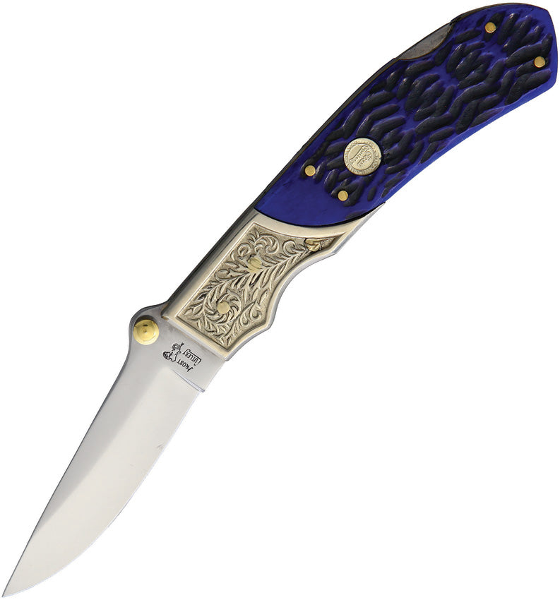 Jaguar Lockback Blue Pick - F14311BLPB
