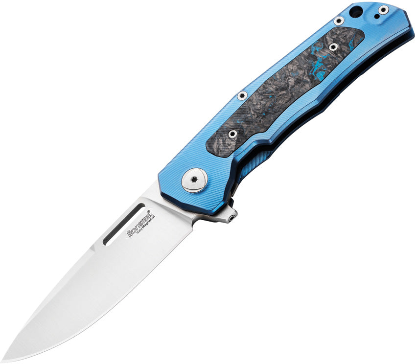 Q4TTRO Framelock Blue Ti - LSTQ4BL