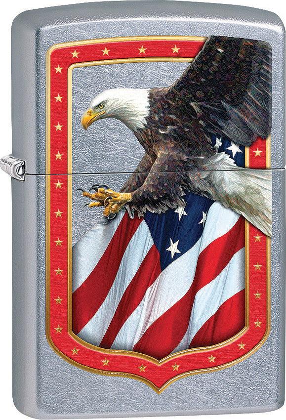 Eagle and Flag Border Lighter - ZO15227