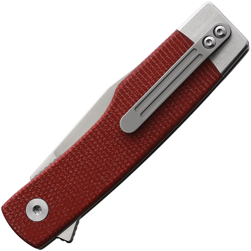 Hatfield Linerlock Red Micarta - FKCHT404