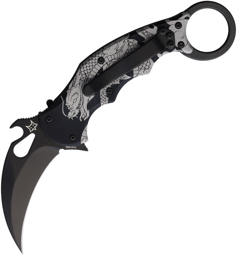 Karambit Linerlock Dragon - FOX599ALB1