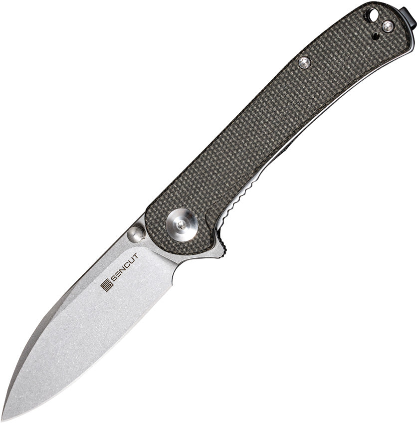 Scepter Linerlock Grn Micarta - SA03F