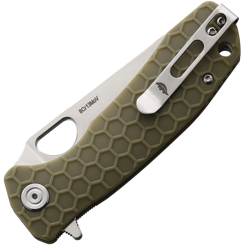 Medium Leaf Linerlock Green - HB1300