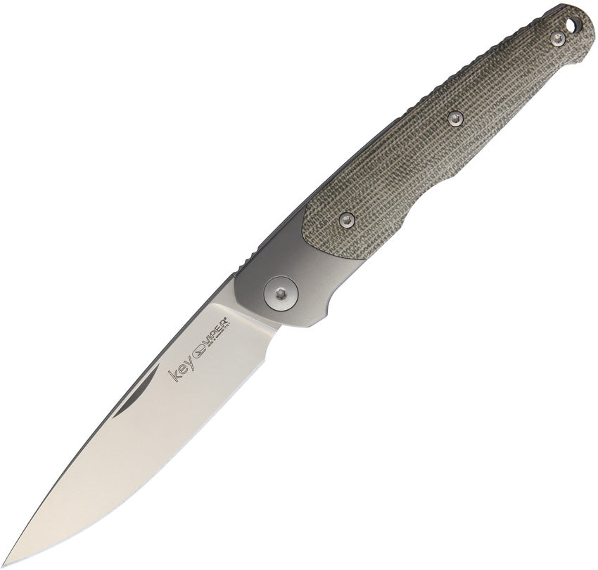 Key Slip Joint Green Micarta - V5978CV