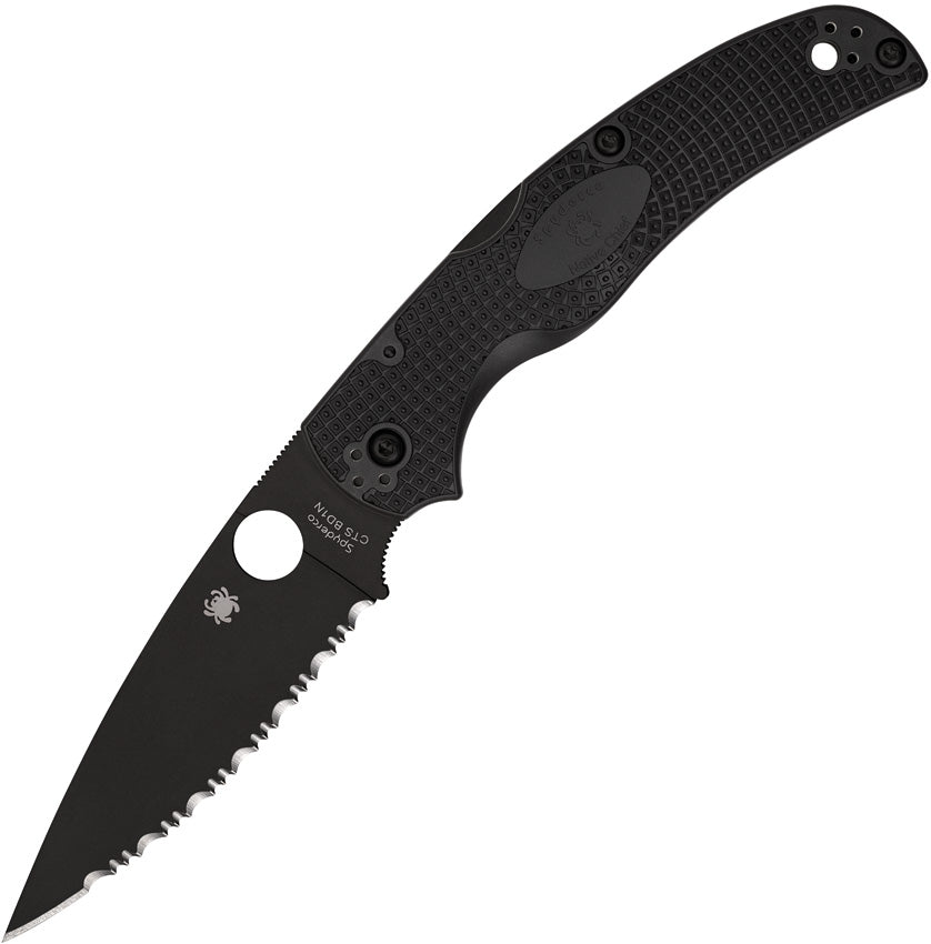 Native Chief Lockback Serr - SC244SBBK