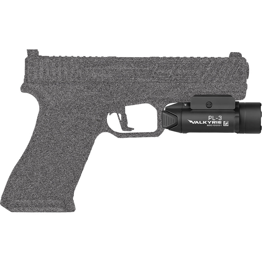 PL-3 Valkyrie Tac Light Blk - OLTPL3BK