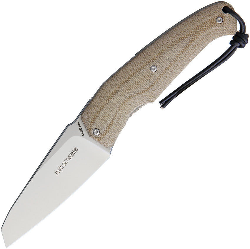 Novis Linerlock Tan Micarta - V5972CM