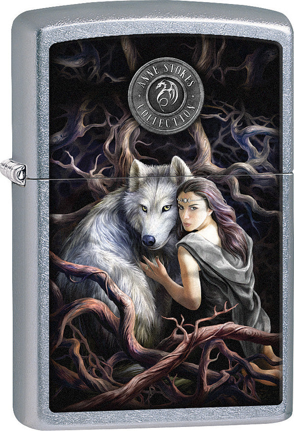 Wolf/Woman Lighter - ZO15284