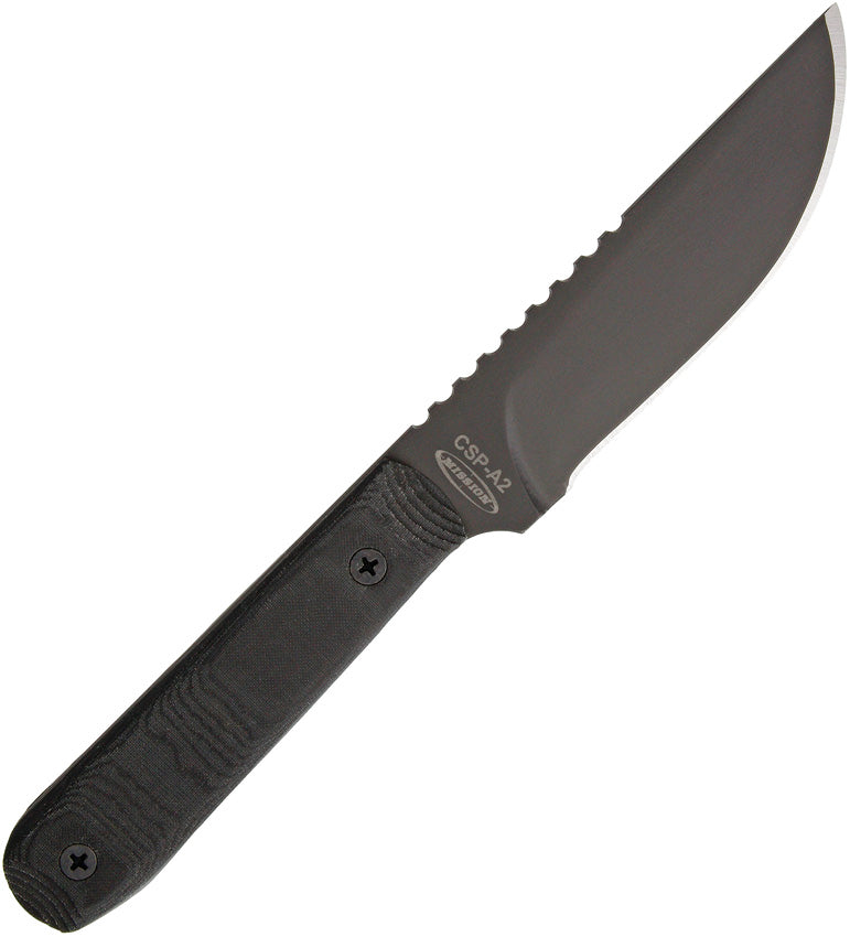 CSP A2 Fixed Blade Black G-10 - MS1917