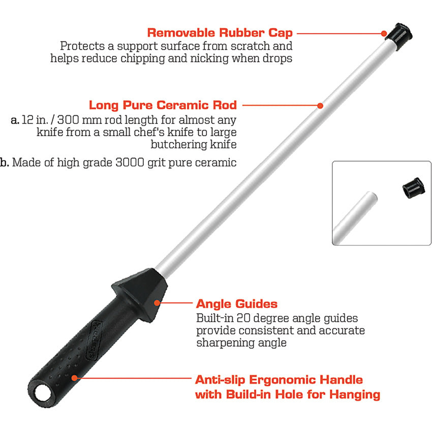 Ceramic Sharpening Rod - SHP109R