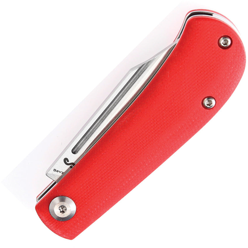 Bevy Slip Joint Red G10 - KT2026S2