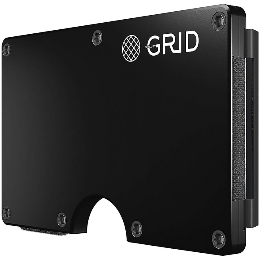 Black Aluminum Wallet - GWALUBLK