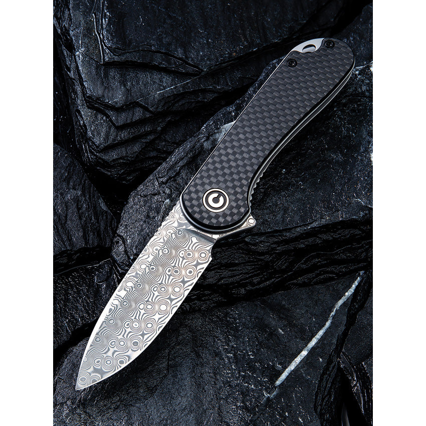 Elementum Linerlock Damascus - CIVC907DS