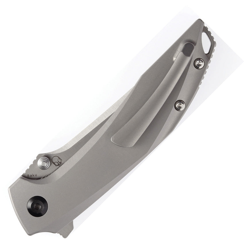 Baku Linerlock Brown Micarta - K1056A2