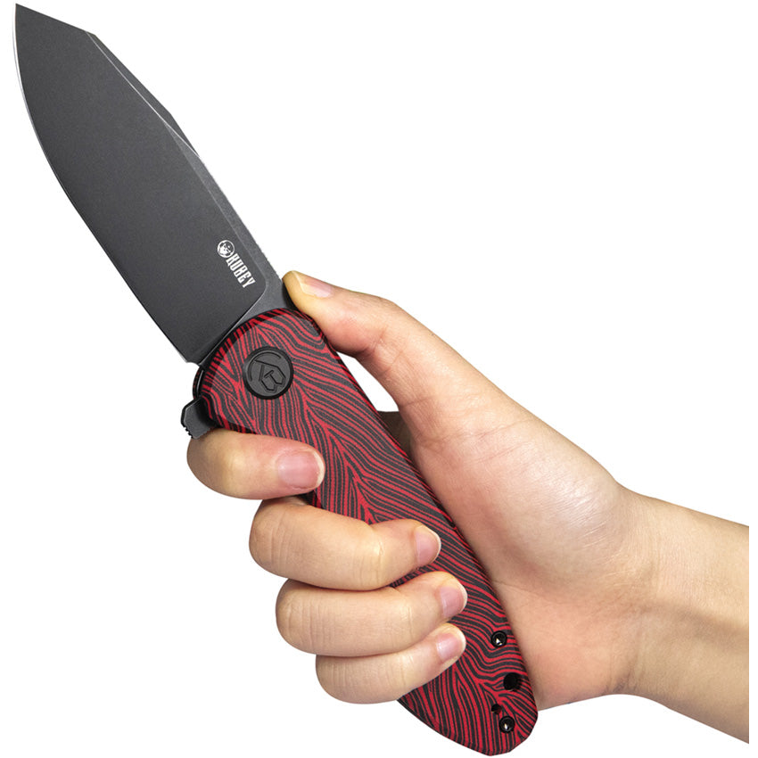 Master Chief Linerlock Blk/Red - KUB358A