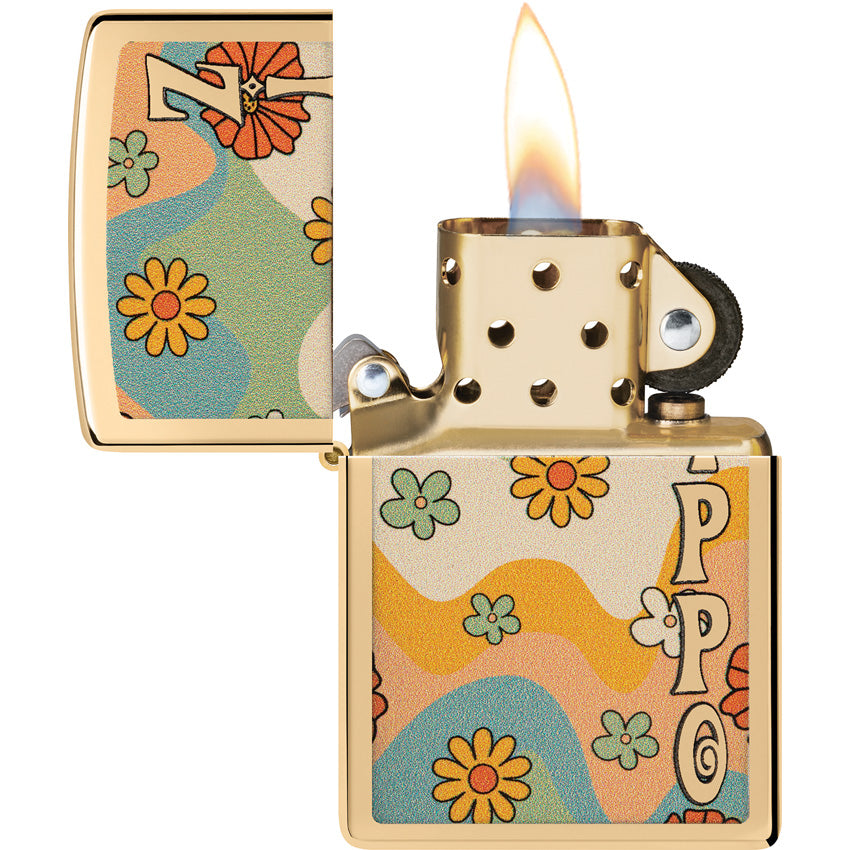 Flower Power Design Lighter - ZO73660