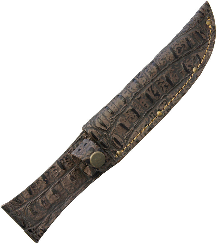 Fixed Blade Belt Sheath Croc - SH1194