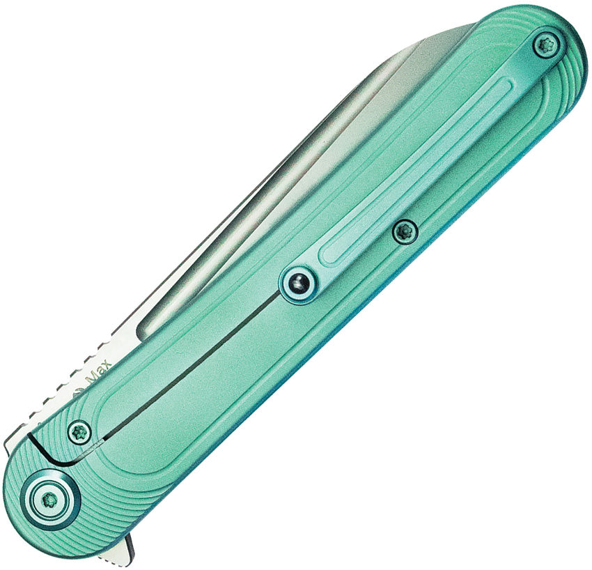 Dandy Framelock Green Ti - KUB247F