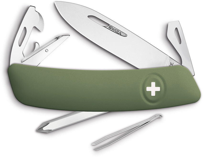D04 Swiss Pocket Knife OD - SZA401050