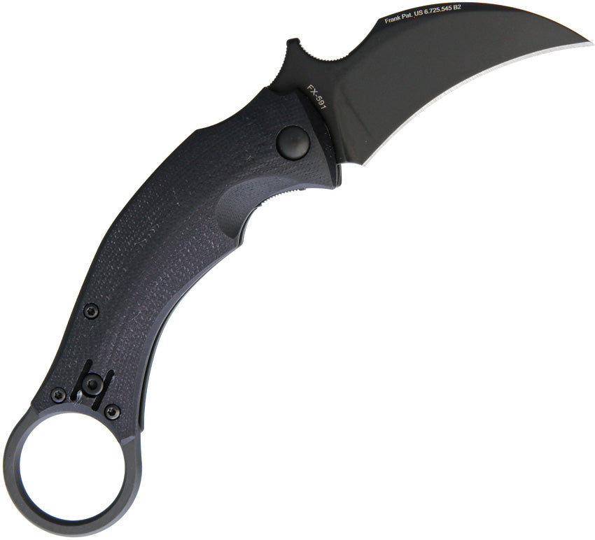 Black Bird Folder Black - BAS210B