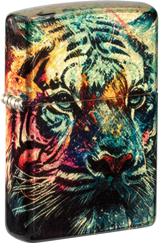 Painted Tiger Lighter - ZO58188