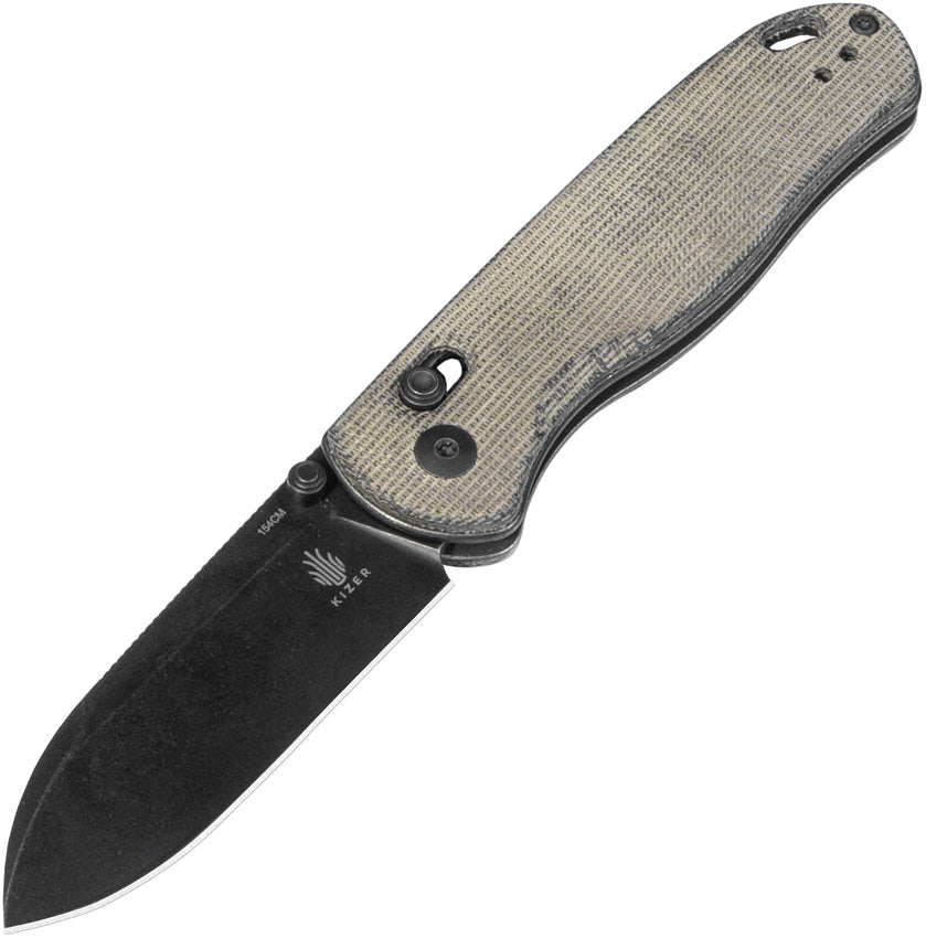 Drop Bear Axis Lock Micarta - KIV3619C4
