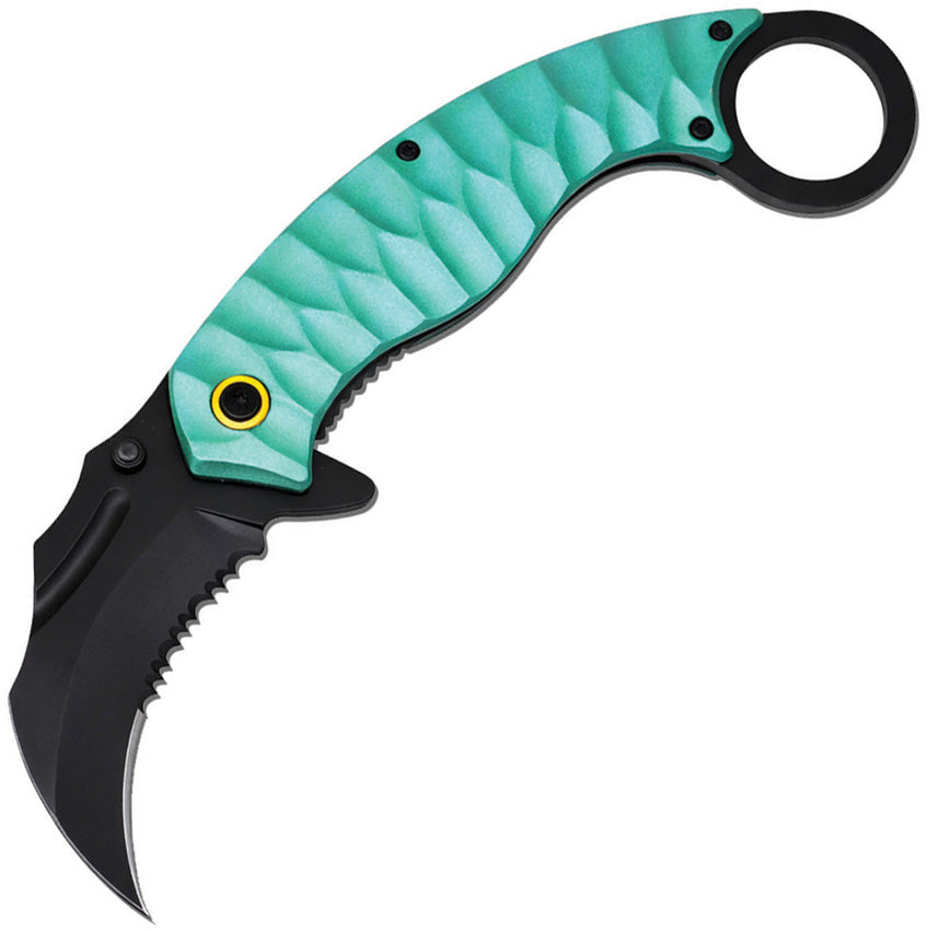 A/O Karambit Linerlock Teal - EE10A130TQ