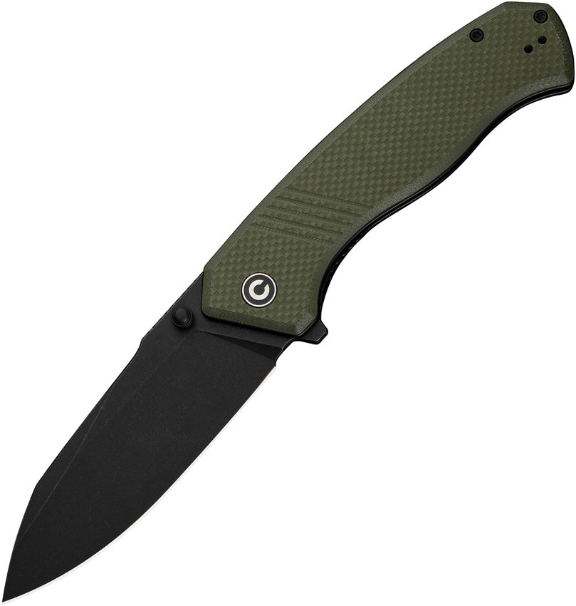 Placoid Linerlock Green G10 - CIVC230793