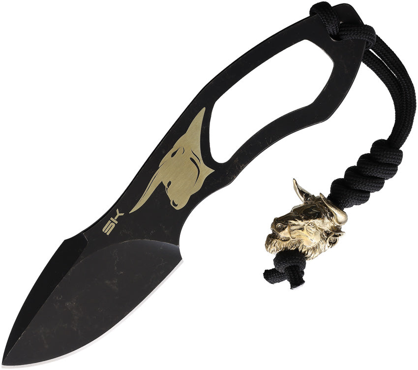 Bull Fixed Blade Black SW - NCCSPK002