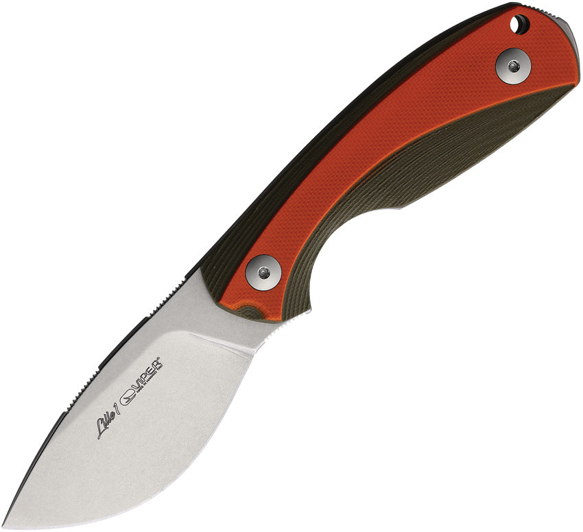 Lille 1 Fixed Blade Org/Grn - VT4022GGO