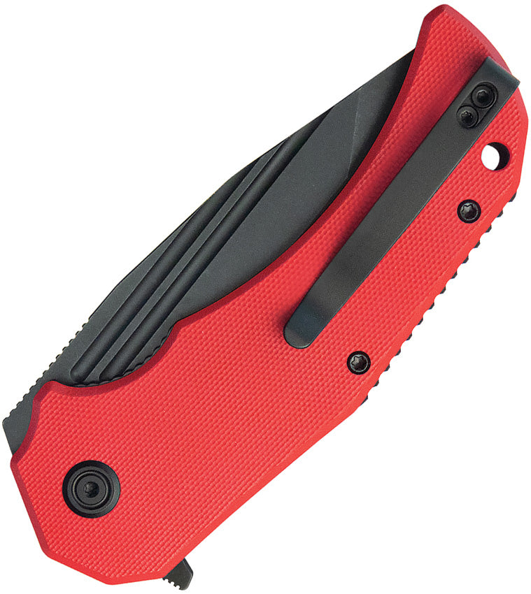 Bravo 1 Linerlock Red Black - KUB318B