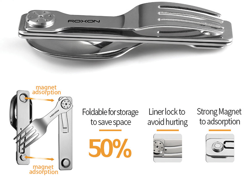 2 in 1 Camping Utensil Set - RXC2