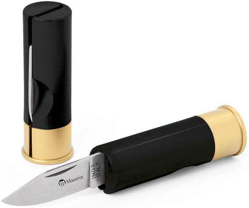 Shotgun Shell Knife Black - MAS70N