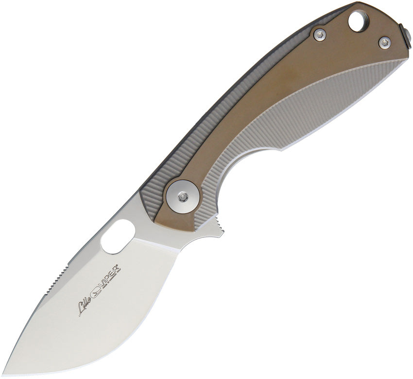 Lille Framelock Titanium Brnze - V5962TIBR