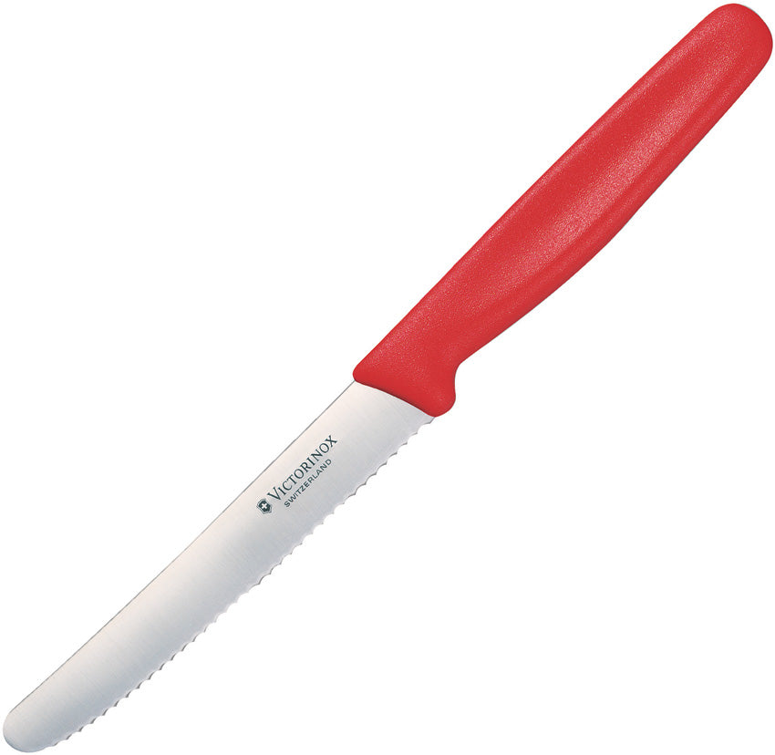 Steak Knife Serrated Red - VN67831