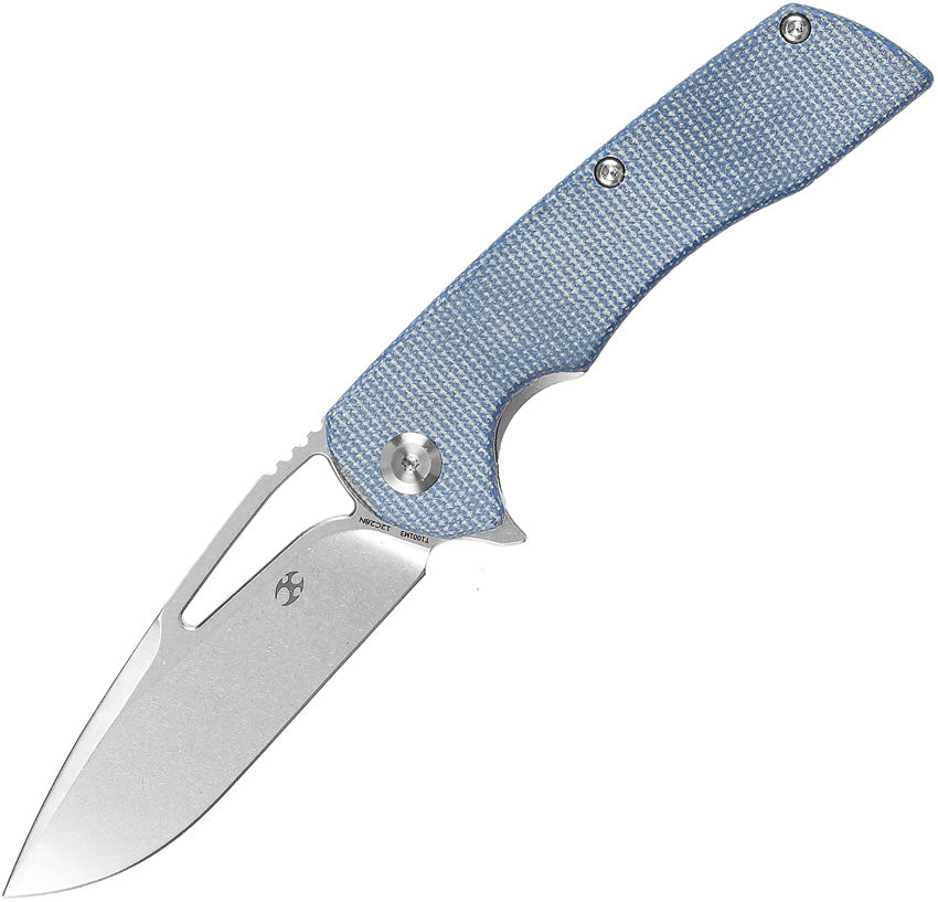 Kryo Framelock Blue Micarta - KT1001M3