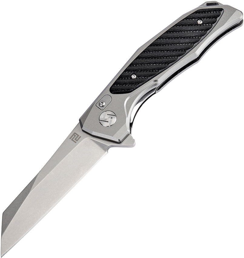 Megahawk Linerlock Gray D2 - ATZ1809PGBK