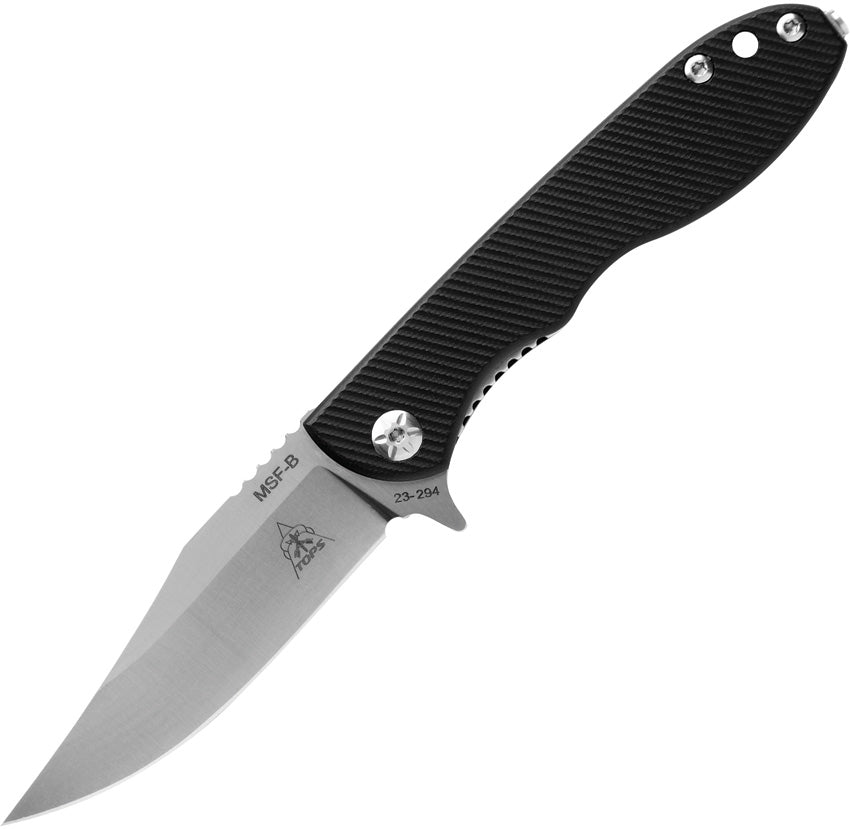 MSF Linerlock Black Elmax - TPMSFB01